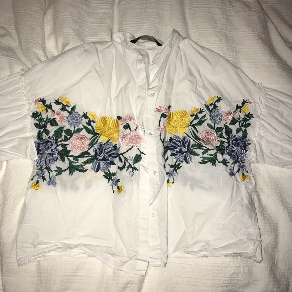 Zara long sleeve top
